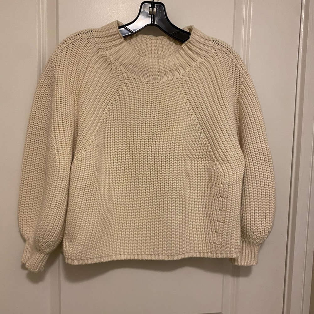 Apiece Apart cream sweater L - Picture 6 of 12